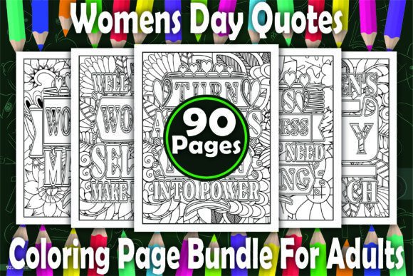 90 Women’s Day Quotes Coloring Pages