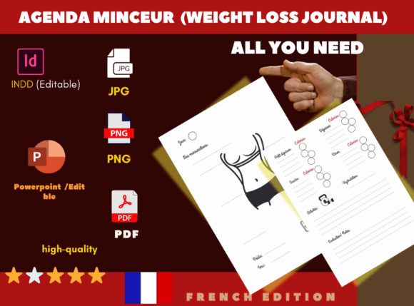Agenda Minceur Weight Loss Journal