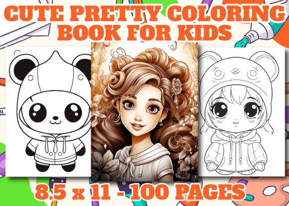 Cute Pretty Coloring Pages