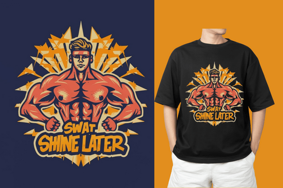 Gym Fitness T Shirt Design for Pod: Flexible, Print-Ready Vector Art That Delivers Real Results