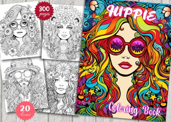 Hippie Coloring Pages for Adults: A Creative Escape with Real-World Practicality