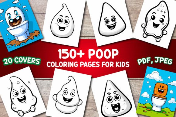 Poop Coloring Pages: Unexpected Joy for Kids, Parents, and Even Grown-Ups
