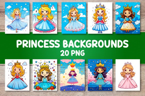 Princess Backgrounds for Covers